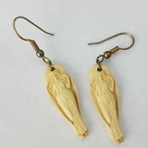 Vintage Angel Earrings
